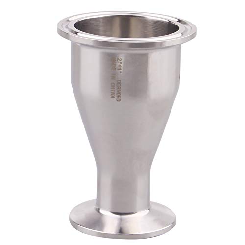 DERNORD Reduzierverschraubung Tri-Clamp 5,1 cm auf 2,5 cm