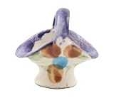Melody Jane Dolls Houses Dollhouse Pioneer Decorative Ceramic Trug Open Flower Basket Garden Accessory