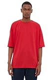 Kurze Ärmel TRENDYOL Herren Trendyol-es Basic Cycling Collar With Short-sleeved T-shirt T Shirt, Rot, S EU