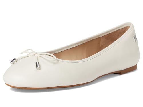 Image of Lauren Ralph Lauren Womens Jayna Nappa Leather Flat