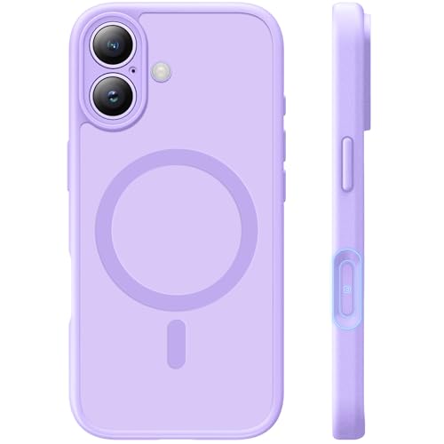 Coque iPhone 17 violette robuste durable coque de protection intégrale compatible MagSafe