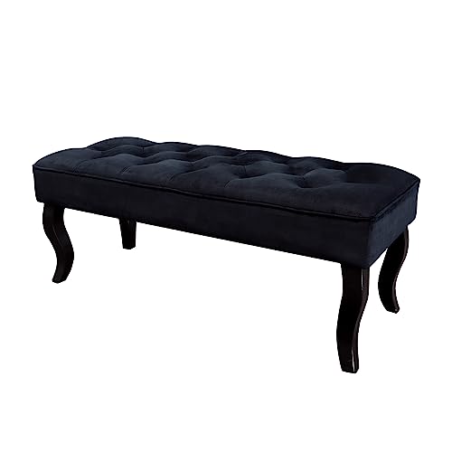 NEWIMAGE Holländische Samt Osmanische Bank Moderne Schlafzimmerbänke...