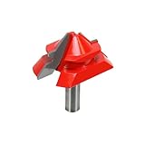 Freud 2-3/4' (Dia.) Lock Miter Bit with 1/2' Shank (99-034), Pack of 1, Perma-SHIELD Coating Red