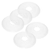 Happyyami Cubiertas Protectoras De Radios 5 Piezas Transparente para Bicicleta Accesorio Duradero