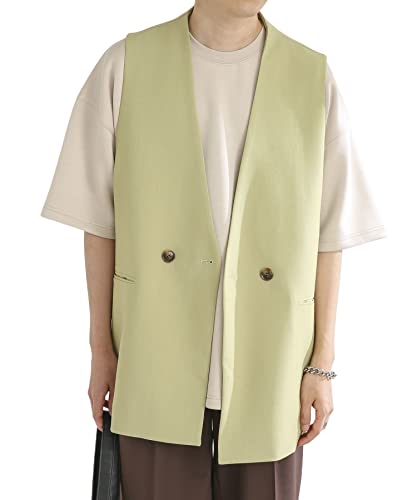 [�Z���X�I�u�v���C�X] �x�X�g �_�u���e�[���[�h�x�X�g �����Y AA26-17A008 L.KHAKI L