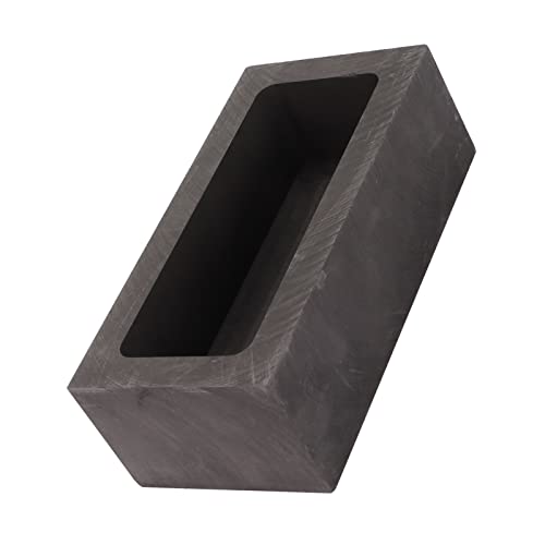 Cadinho de Fundição de Grafite, Molde de Lingote de Grafite de Alta Pureza Eficiente 2100g Refino de