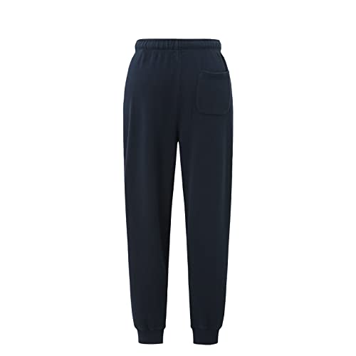 Men's Slim Solid Color Drawstring Casual Sports Pants(07-Dark Blue-Xl) #TOP1