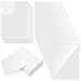 Gueevin 300 Pcs 8.5 x 11 Inch Self Adhesive Display Pockets - Peel and Stick Clear Paper Sleeves for Wall and Door Communication - Letter Size Plastic Sheet Protector