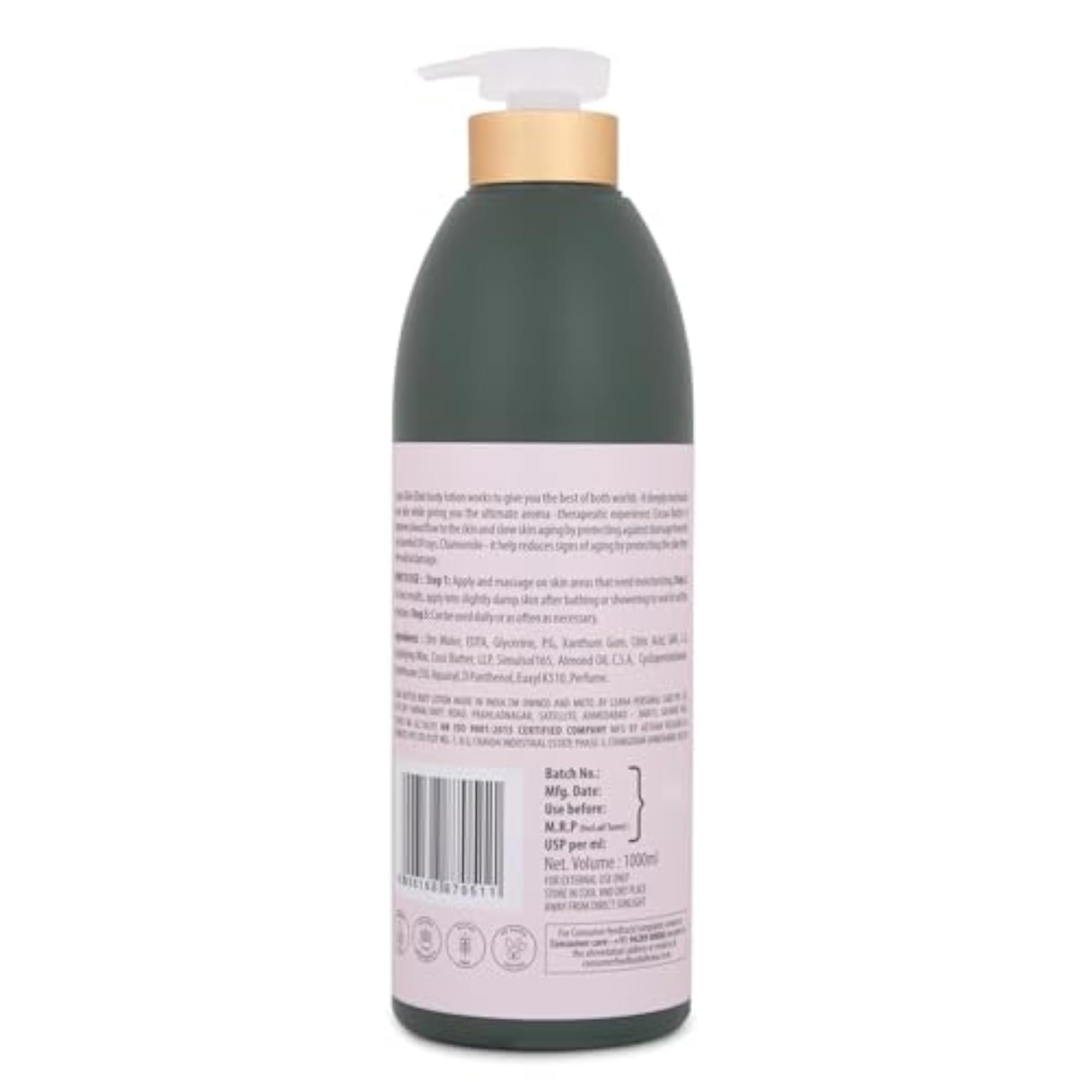 Le'ana Skin Elixir Cocoa Butter Daily Body Lotion, 1000 ml