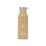 ヤマソロ 水筒 マグボトル ステンレスボトル 保温 保冷 持ち運び hippo ヒッポ (500ml ウッドナチュラル ミルク缶型 86-043