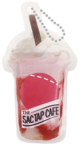 アイプランニング THE SAC TAP CAFÉ サックタップカフェ イチゴミルク 収納時:W10.8×H21.5×D4.5(cm) ジップイトート フラペチーノ 415B