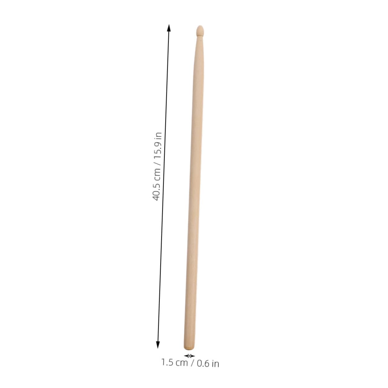 12 Paia Bacchette Batteria in Legno d Acero Bilanciate ed Ergonomiche Finitura Liscia per Jazz Rock e Percussioni per Studenti e Musicisti Adulti