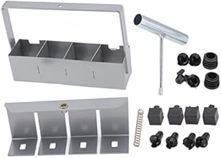 Soil Blocker, Stainless Steel Handheld Soil Block Maker Soils Blocking Tool for Outdoor Garden Vegetable Garden Micro Soil Blocker Set Soil Block Soil Blocking Tool for Seed Stater Tray