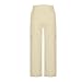 MaMiDay Baggy Cargo Pants for Women High Waisted Open Leg Pants Lightweight Hiking Streetwear Fashion Outfits with Pockets Beige