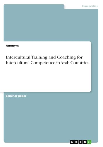 Intercultural Training and Coaching for Intercultural Competence in Arab Countries