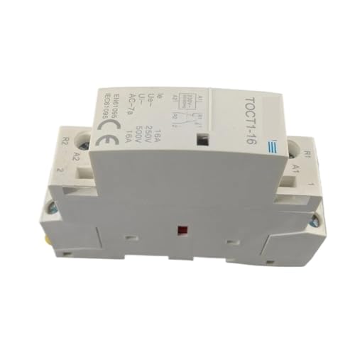 Contactor para riel DIN ideal para automatizar la carga de vehículos y luces de casa 7