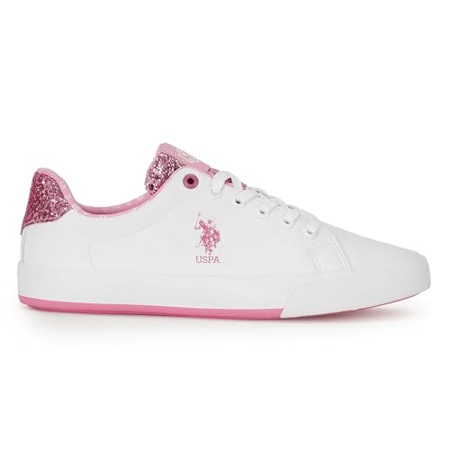 Image of U.S. Polo ASSN. Beverly 3.0 Off White Sneakers Shoes with Premium Upper