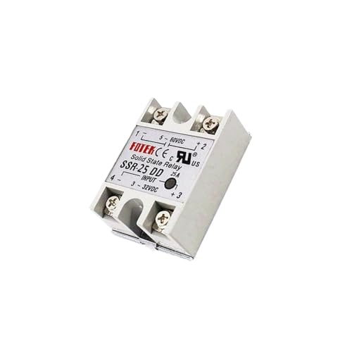 Relais à semi-conducteurs SSR-25DD, module de commutation statique DC-DC 25A 3-32V - 4