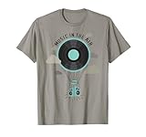 Music In The Air Hot Air Balloon Speaker Basket Love Music T-Shirt