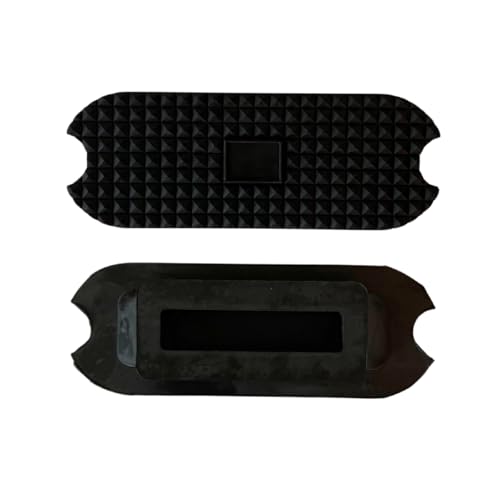 AJ Tack Stirrup Iron Rubber Pads - Black 4.75