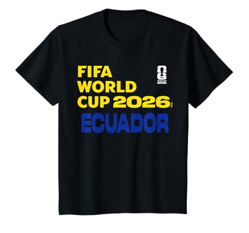 Kids FIFA World CUP26 Ecuador Block Letters T-Shirt