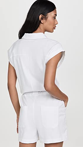 Combishort Splendid Wave blanche S idéale pour vos journées plage - 3