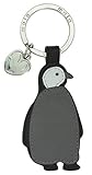 Porte-clés avec applique en forme de pingouin 9 cm x 4 cm x 1 cm.