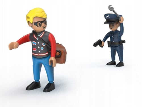 Generisch Playtive Spielfiguren (Polizist und Dieb)