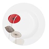 Matière : Porcelaine Secret de Gourmet - Lot de 6 Assiettes Creuses Osara 22cm Blanc