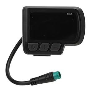 Elektrische Fiets EN06-display, EBike LCD-displaymeter met USB Power Speed-display, Elektrische Fietsaccessoires voor Elektrische Fiets Mountainbike Scooter Waterdichte Connector