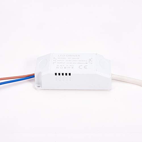 Image of Othmro LED Driver 2pcs 12-18W Power Supply Transformer Adapter 85-265V DC Low Voltage Output for LED Light,Computer Project,Outdoor Light