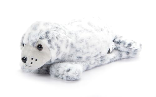 The Petting Zoo Harbor Seal Slap Bracelet Stuffed Animal, Kids Gifts, 9 in