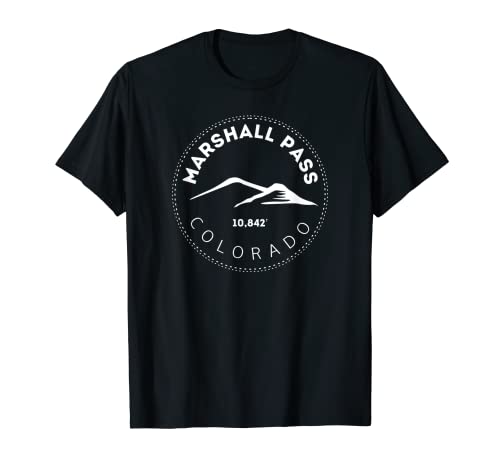 Marshall Pass Montaña Elevada Colorado Camiseta