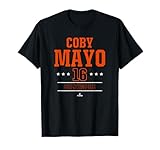 Baseball Star Coby Mayo Baltimore MLBPA T-Shirt