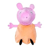 Simba 109261004 Peppa Pig Plush Mama Pig, 35 cm, in Standard Outfit, Plush Figure, Plush Toy, from the First Months of Life, White/Beige
