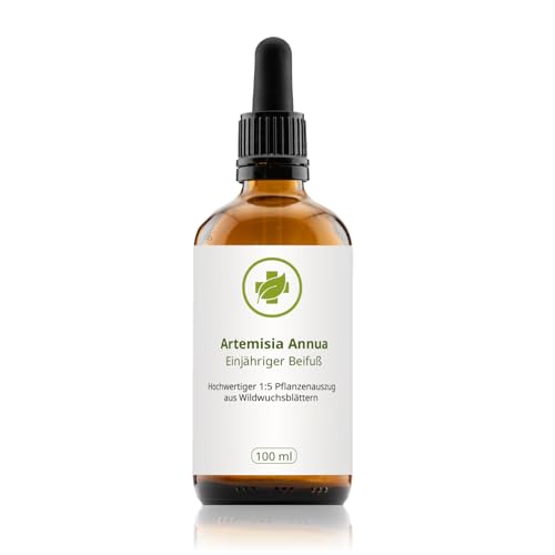 Preisvergleich Produktbild Artemisia Annua Tinktur 100 ml - Einjähriger Beifuß - Hochwertiger 1:5 Auszug - Wildwuchsblätter aus Österreich - Mindestens 4-6 Wochen unter Sonnenlicht gereift