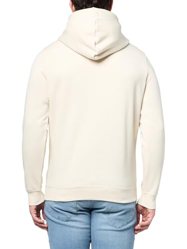 Image of PUMA Men's Essentials Small Logo Fleece Hoodie, Alpine Snow AH25, Large