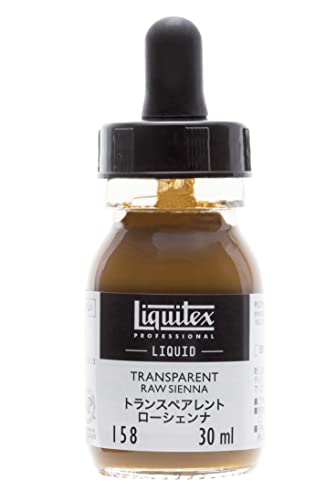 リキテックス アクリル絵具 リキテックス リキッド トランスペアレントローシェンナー 158 30ml