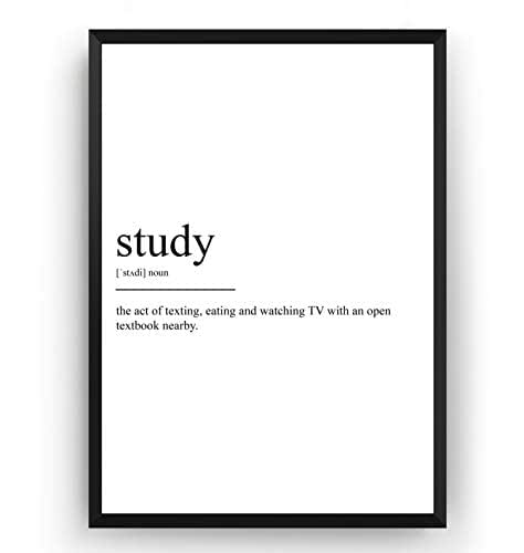 Amazon.com: Magic Posters Study Definition Print - Student Gift Funny ...