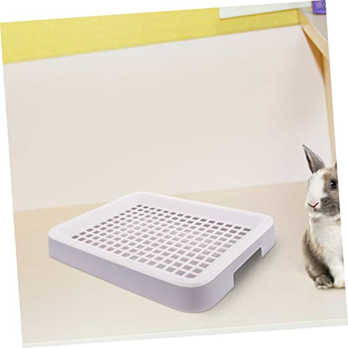 DOITOOL 2 Peças Caixa De Banheiro Para Animais De Estimação Bandeja De Areia Para Animais Pequenos H