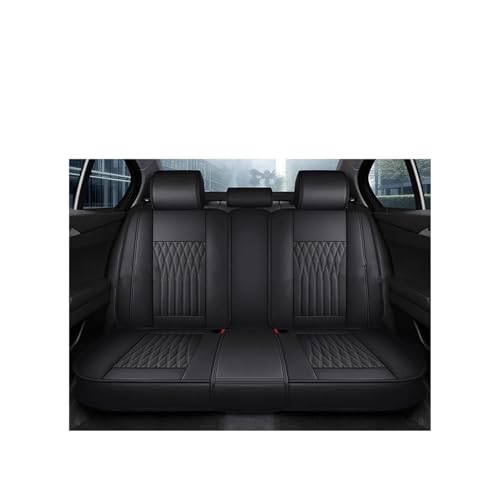 Housses de siège auto universelle voiture pour Ford Focus MK2 Fiesta C-MAX noir