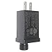 12V9W LED Power Supply Low Voltage LED Transformer Class 2 Power Supply Waterproof IP44 Seasonal Use LED Driver US Plug LED Adapter For String Light (12V9W)