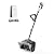Litheli 20V Cordless Snow Shovel, 12'' Brushless Electric Snow Blower with 4Ah Batteries Included, Lightweight Battery-Powered Snow Thrower for Driveway & Sidewalk