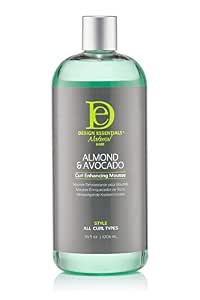 Design Essentials Almond and Avocado Curl Enhancing Hair Mousse for Curly Hair 3.4 oz Refill