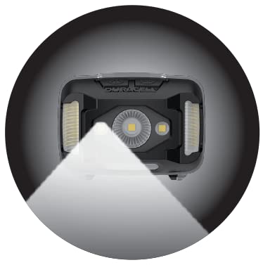 Duracell 1600263/550 Lumens LED Headlamps 3 Pieces / 3 PACK HEADLIGHTS 9 MODES
