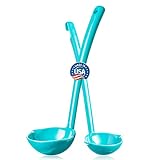 Pikanty - Ladle Soup and Sauce set of 2 | Made in USA (Teal)
