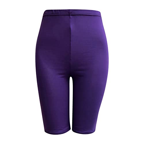 Bike Shorts Women Tummy Control High Waisted Legging Buttery Soft Black Workout Yoga Pants Athletic Cycling Shorts #TOP3