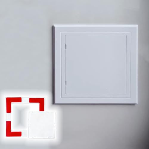 Panel de acceso autoadhesivo de 11x14.9 pulgadas con cubierta de plástico para techo 2