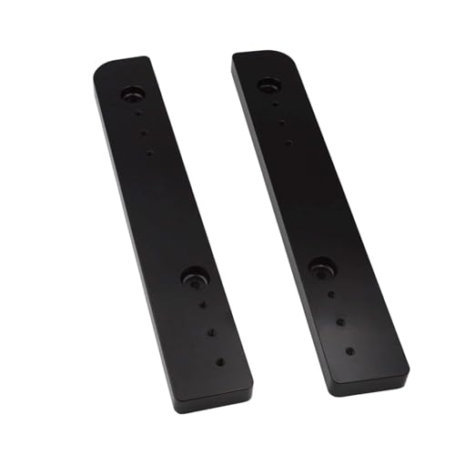 Kit de Placa Montaje Reposicionador de Maleta Trasera Ajustable Dasen para Harley Touring y Trikes (2014-2025), Color Negro miniatura 5