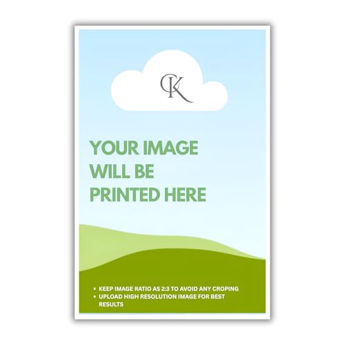 Image of CANVARTIK Custom Photo Poster Print - 12x18 inch High-Resolution Personalized Wall Art | 300 GSM Card Sheet, Fade-Resistant & Durable, Unframed Picture Print Gift